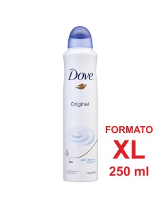 dove deodorante spray formato xl 250ml - 48h no alcool - original - classico: tuttocasashop.it: igiene e cura della persona