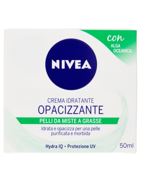 nivea crema viso 50ml - opacizzante - pelli miste o grasse: tuttocasashop.it: igiene e cura della persona