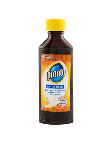 pronto olio restauratore 100ml - rinnova e ravviva le superfici in legno: tuttocasashop.it: pulizia e cura della casa
