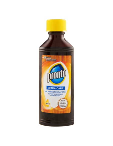 pronto olio restauratore 100ml - rinnova e ravviva le superfici in legno: tuttocasashop.it: pulizia e cura della casa
