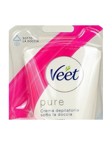 veet crema depilatoria sotto la doccia 150ml - pelli sensibili: tuttocasashop.it: igiene e cura della persona