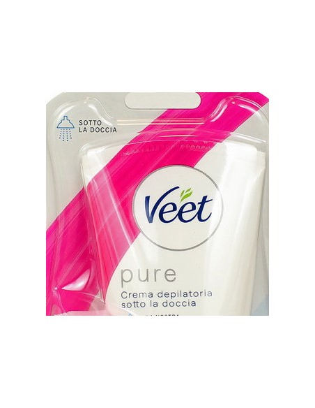 veet crema depilatoria sotto la doccia 150ml - pelli sensibili: tuttocasashop.it: igiene e cura della persona