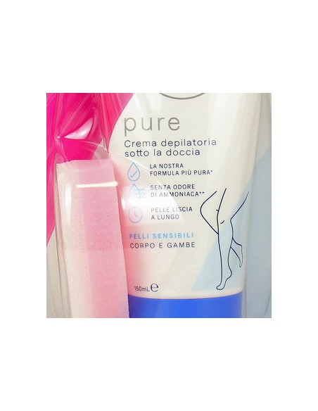 veet crema depilatoria sotto la doccia 150ml - pelli sensibili: tuttocasashop.it: igiene e cura della persona