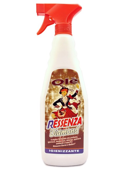 ole' oies ressenza deodorante multiuso igienizzante 750ml - luxury diamond: tuttocasashop.it: pulizia e cura della casa