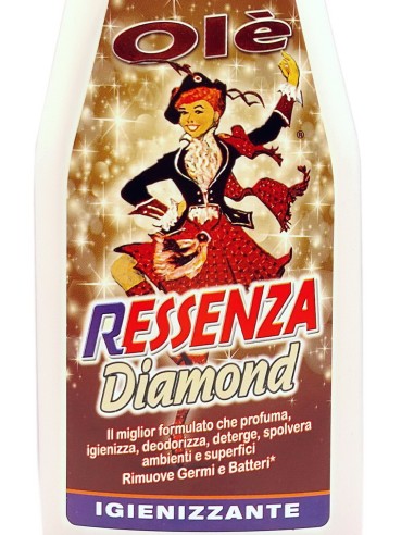 ole' oies ressenza deodorante multiuso igienizzante 750ml - luxury diamond: tuttocasashop.it: pulizia e cura della casa