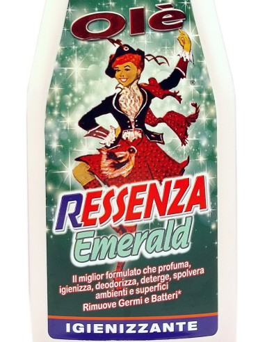 ole' oies ressenza deodorante multiuso igienizzante 750ml - luxury emerald: tuttocasashop.it: pulizia e cura della casa