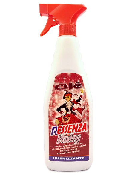 ole' oies ressenza deodorante multiuso igienizzante 750ml - luxury ruby: tuttocasashop.it: pulizia e cura della casa