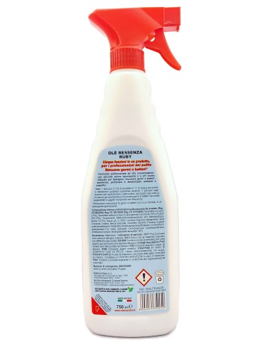 ole' oies ressenza deodorante multiuso igienizzante 750ml - luxury ruby: tuttocasashop.it: pulizia e cura della casa