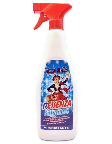 ole' oies ressenza deodorante multiuso igienizzante 750ml - luxury sapphire: tuttocasashop.it: pulizia e cura della casa