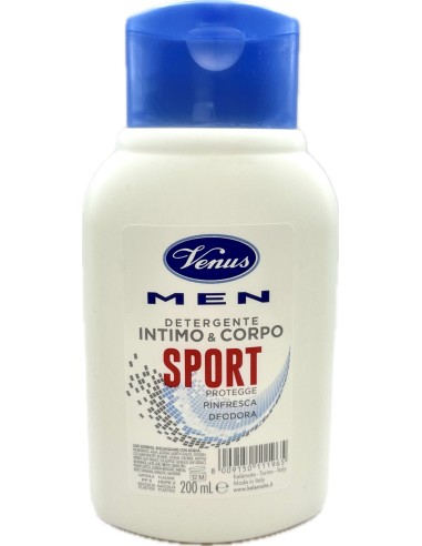 venus detergente intimo 200ml - for men - uomo: tuttocasashop.it: igiene e cura della persona