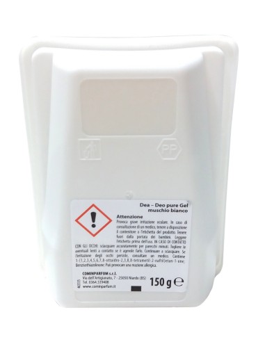 dea deodorante per ambienti assorbiodori in gel 150g - muschio bianco: tuttocasashop.it: pulizia e cura della casa