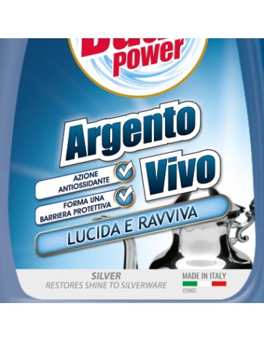 dual power professional argento vivo spray 500ml - detergente per argenteria: tuttocasashop.it: pulizia e cura della casa