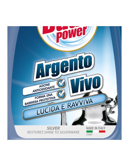dual power professional argento vivo spray 500ml - detergente per argenteria: tuttocasashop.it: pulizia e cura della casa