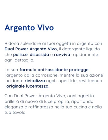 dual power professional argento vivo spray 500ml - detergente per argenteria: tuttocasashop.it: pulizia e cura della casa