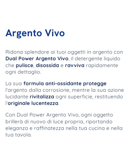 dual power professional argento vivo spray 500ml - detergente per argenteria: tuttocasashop.it: pulizia e cura della casa