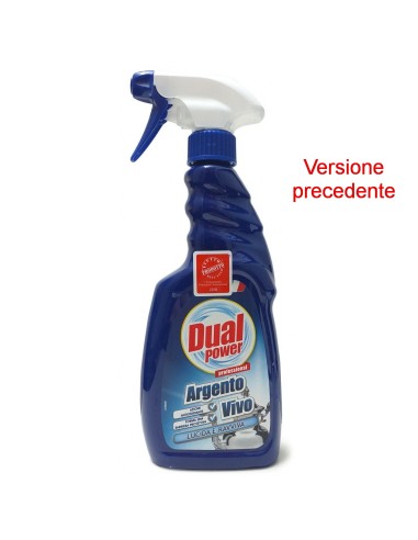 dual power professional argento vivo spray 500ml - detergente per argenteria: tuttocasashop.it: pulizia e cura della casa