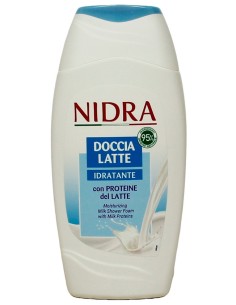 nidra docciaschiuma 250ml - doccia latte - idratante con proteine del latte: tuttocasashop.it: igiene e cura della persona