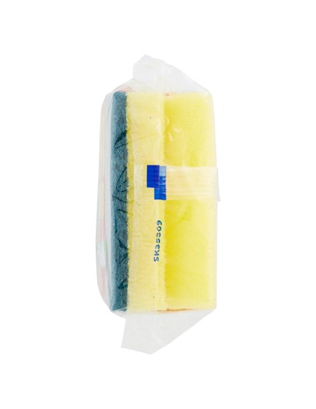 spontex salvaunghie 3 spugne con abrasivo - con impugnatura salvamani: tuttocasashop.it: pulizia e cura della casa