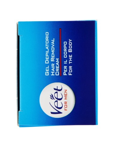 veet for men crema depilatoria - 200ml - depilazione maschile pelli normali: tuttocasashop.it: igiene e cura della persona