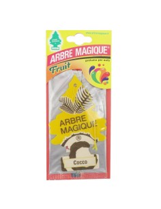 arbre magique alberello deodorante per auto - 1 pezzo - cocco: tuttocasashop.it: pulizia e cura della casa