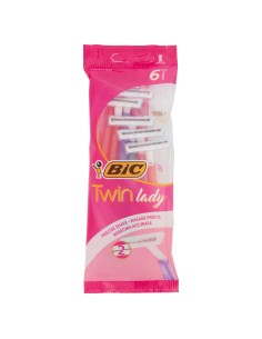 bic twin lady rasoi radi e getta bilama 6pz sensitive - donna: tuttocasashop.it: igiene e cura della persona