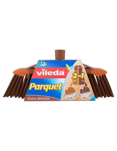 vileda scopa 2in1 parquet: tuttocasashop.it: pulizia e cura della casa