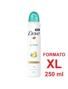 dove deodorante spray formato xl 250ml - 48h no alcool - fresh aloe e pera: tuttocasashop.it: igiene e cura della persona