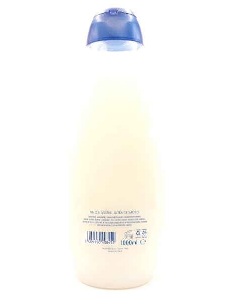 pino silvestre bagnoschiuma 1 litro - ultra cremoso: tuttocasashop.it: igiene e cura della persona