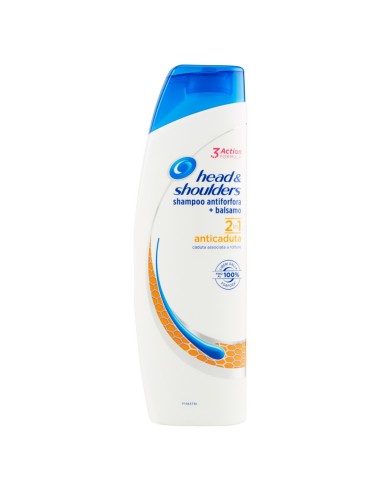 head & shoulders shampoo e balsamo 2in1 antiforfora - 225ml - anticaduta: tuttocasashop.it: igiene e cura della persona