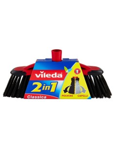 vileda scopa 2in1 classica - con attacco universale a vite: tuttocasashop.it: pulizia e cura della casa