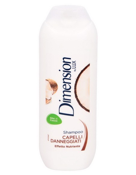 dimension shampoo 250ml - olio di cocco - capelli danneggiati - nutriente: tuttocasashop.it: igiene e cura della persona