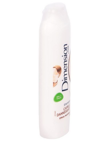 dimension shampoo 250ml - olio di cocco - capelli danneggiati - nutriente: tuttocasashop.it: igiene e cura della persona
