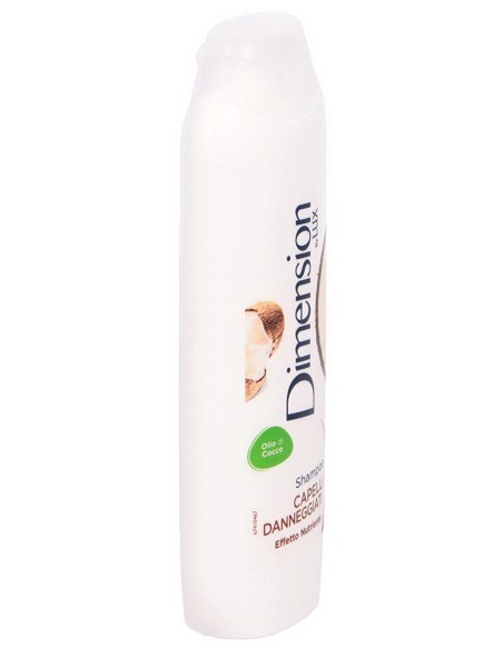 dimension shampoo 250ml - olio di cocco - capelli danneggiati - nutriente: tuttocasashop.it: igiene e cura della persona