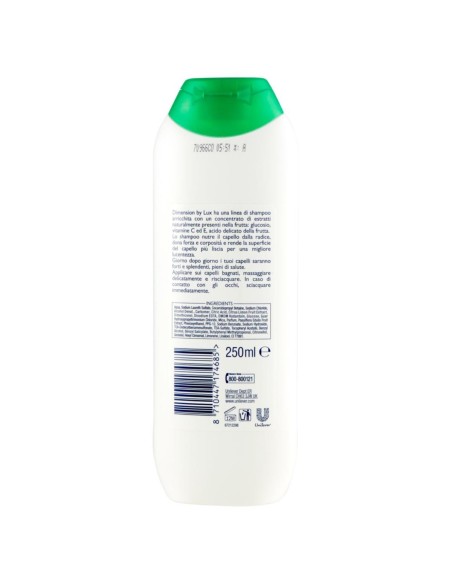 dimension shampoo e balsamo 2in1 250ml - per capelli grassi - riequilibrante: tuttocasashop.it: igiene e cura della persona