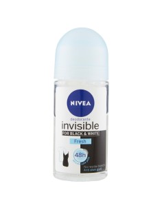 nivea deodorante roll-on 50ml - 48h - invisible for black & white - pure: tuttocasashop.it: igiene e cura della persona