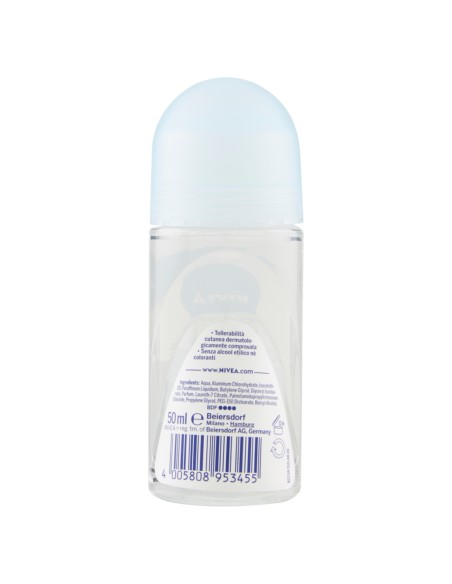 nivea deodorante roll-on 50ml - 48h - invisible for black & white - pure: tuttocasashop.it: igiene e cura della persona