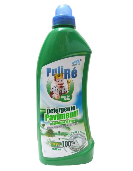 puli re detergente liquido per pavimenti 1000ml - profumo di pino: tuttocasashop.it: pulizia e cura della casa