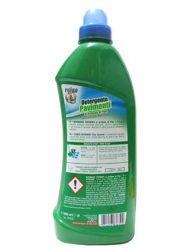 puli re detergente liquido per pavimenti 1000ml - profumo di pino: tuttocasashop.it: pulizia e cura della casa