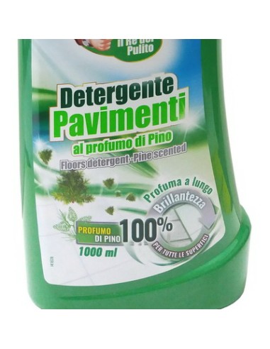 puli re detergente liquido per pavimenti 1000ml - profumo di pino: tuttocasashop.it: pulizia e cura della casa