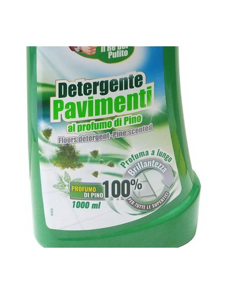 puli re detergente liquido per pavimenti 1000ml - profumo di pino: tuttocasashop.it: pulizia e cura della casa