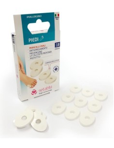 setablu paracalli ovali 2.8x1.8cm - 18 pezzi - protettivi antisfregamento: tuttocasashop.it: igiene e cura della persona