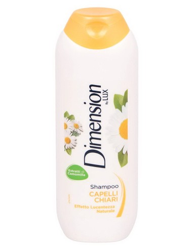 dimension shampoo 250ml - estratti di camomilla - capelli chiari lucentezza: tuttocasashop.it: igiene e cura della persona
