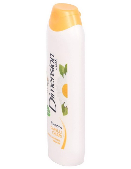 dimension shampoo 250ml - estratti di camomilla - capelli chiari lucentezza: tuttocasashop.it: igiene e cura della persona