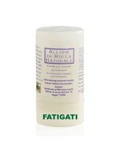 fatigati allume di rocca naturale - deodorante senza alcool e profumo - 120g: tuttocasashop.it: igiene e cura della persona