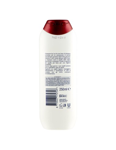 dimension shampoo e balsamo 2in1 250ml - nutriente districante cap. secchi: tuttocasashop.it: igiene e cura della persona