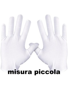 fatigati guanti in cotone bianchi - misura piccola: tuttocasashop.it: pulizia e cura della casa