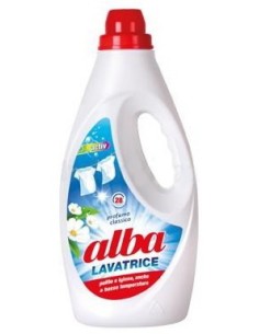 alba detersivo lavatrice liquido 33 lavaggi 1850ml - classico: tuttocasashop.it: prodotti per bucato e tessuti