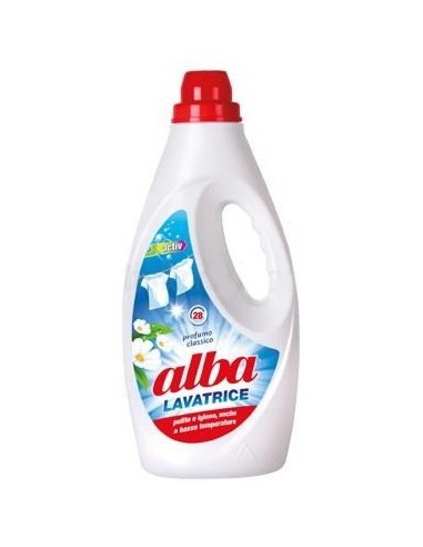 alba detersivo lavatrice liquido 33 lavaggi 1850ml - classico: tuttocasashop.it: prodotti per bucato e tessuti