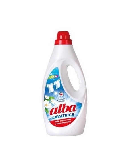 alba detersivo lavatrice liquido 33 lavaggi 1850ml - classico: tuttocasashop.it: prodotti per bucato e tessuti