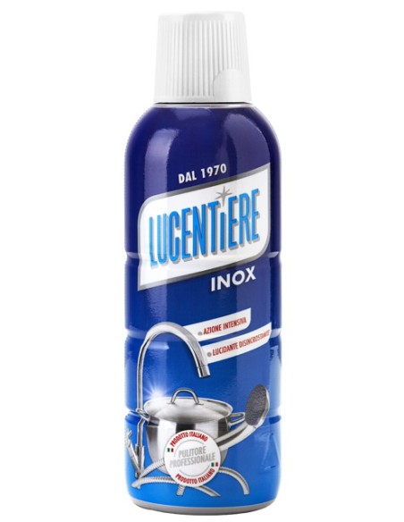 lucentiere inox - detergente multiuso anticalcare - 500ml - acciaio: tuttocasashop.it: pulizia e cura della casa
